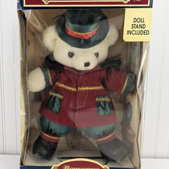 Vintage Dan Dee Collectible Classics Homespun Bear Shoppe Plush Stuffed Animal - Picture 1 of 11